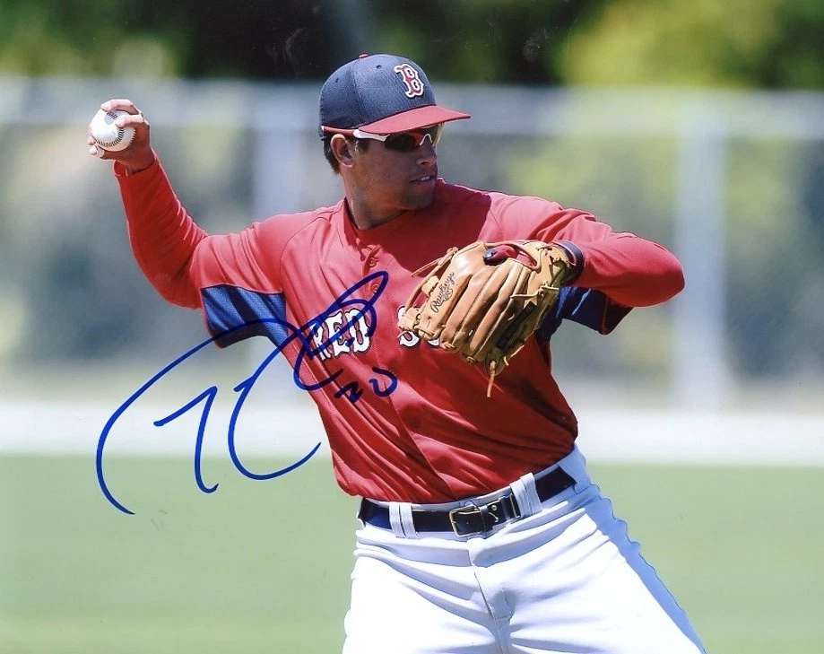 加林·塞奇尼 波士顿红袜队 签名 亲笔签名 8 X 10 照片 — 第 1/1 张图片