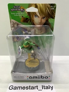 NINTENDO AMIIBO LINK N.5 - NUOVO SIGILLATO - SUPER SMASH BROS PRIMA STAMPA - Picture 1 of 9