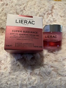 Lierac Supra Radiance Anti-Ox Renewing Cream-Gel 1.76oz / 50 ml New Sealed Rare - Picture 1 of 3