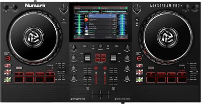 Numark Mixstream Pro+ DJ Controller Amazon Music, Serato & Virtual DJ (OPEN BOX) - Image 1 of 4
