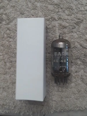 Tubo de vácuo NOS Matsushita 6AQ8 - Caixa branca - Testado - Imagem 1 de 4