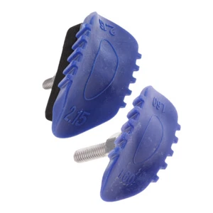 2 Pcs Blue Motorcycle Dirt Bike Wheel Rim Security Lock 1.6 2.15 - Picture 1 of 12