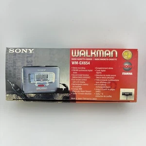 Sony WM-GX654 Walkman Cassette Recorder RARE ORIGINAL BOX ONLY - Picture 1 of 24