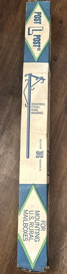 Steel City Corp Post L Post Mailbox Post Foto 1 de 1