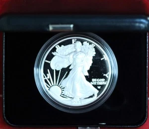 Uncirculated Proof 2024-W West Point Mint American Eagle 1oz Silver One Dollar - Picture 1 of 2