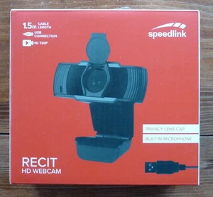 HD Webcam – Recit - speedlink – unbenutzt – wie NEU - Bild 1 von 2