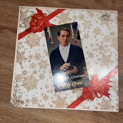 Season’s Greetings From Perry Como LP RCA Stereo Christmas Holiday VG- - Image 1 of 4