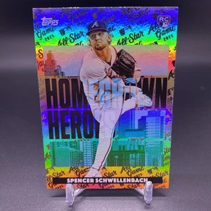 2025 Topps All-Star Game Spencer Schwellenbach RC Hometown Heroes Rookie #HH-15 - Picture 1 of 2