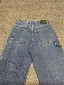 Vintage Levis Silvertab Carpenter Denim Jeans Baggy Wide Leg Herren 33 28" Schrittlänge - Bild 1 von 11