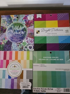 Cardstock Pads 6 X 6 4 Pads - Image 1 of 4