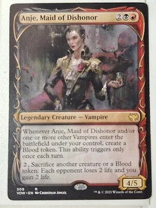 Anje, Maid of Dishonor - SHOWCASE - Innistrad: C.V. - Magic the Gathering MTG - Picture 1 of 2