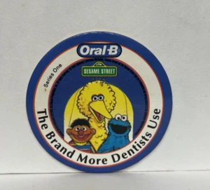 Oral-B Toothpaste Sesame Street Big Bird Bert Ernie POG Milkcap Hawaii 1993 Ad - Picture 1 of 2