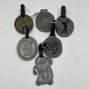 Lot Of 6 Golf Bag Tags Glen Abbey, Lionhead & Taboo Mike Weir, ‘96 Canadian Open - Bild 1 von 6