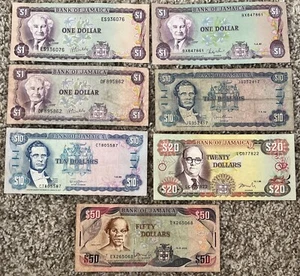 Lot of Jamaica Banknotes - Picture 1 of 2
