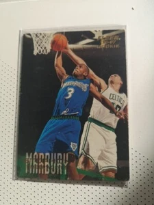 Stephon Marbury Minesota Timberwolves Rookie Card Carte Nba Fleer 1996-97 #249 - Picture 1 of 2