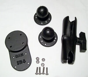 Ram Mount RamMount 1.5" C size with extra mounting plate fully adjustable NEW - Picture 1 of 10