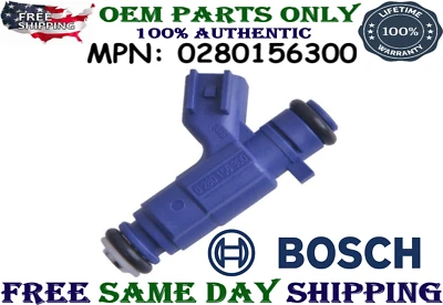GENUINE Bosch Fuel Injector for 2007, 2008, 2009 Suzuki XL-7 3.2L V6 PACK OF 1 - Image 1 of 4