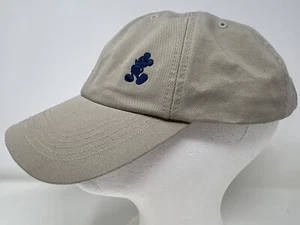 Walt Disney World Authentic Original Mickey Mouse Khaki Beige Cap 57-59CM - Picture 1 of 7