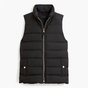 J. Crew Natural-Down Mountain Puffer Vest | PS | Black - Picture 1 of 6