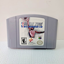 NBA: In the Zone 2000 (N64, Nintendo 64, 1999) Authentic - Cart Only - Tested!