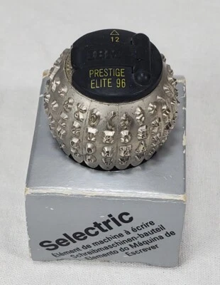 IBM 12 Prestige Elite 96 Element for IBM Selectric III Typewriter - Image 1 of 4
