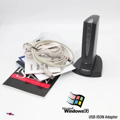 Nuovo Compaq USB Isdn Adattatore Per Pcspz Windows 98 Esterno P/N: 321750-B31 - Immagine 1 di 4