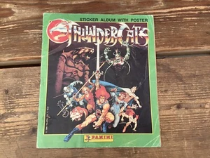 Vintage 1986 ThunderCats Sticker Album 146 Stickers Not Complete No Poster - Picture 1 of 9