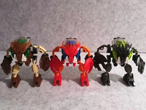 LEGO Bionicles Bohrok Tahnok 8563 Pahrak 8560 & Nuhvok 8561 Complete with Krana - Picture 1 of 5