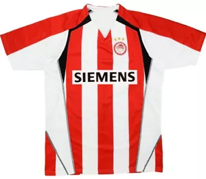 Camiseta de fútbol Olympiacos Home 2005/2006 sin jugador Olympiacos M camiseta nueva para hombre - Imagen 1 de 11