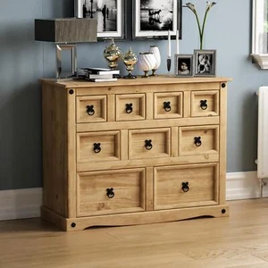 Corona Solid Pine Mexican Living Bedroom Dining Room Waxed Furniture Tables - Picture 1 of 194