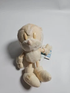 Sonic The HedgeHog Albino Pale SEGA 1998 Plush 9" Toy TAG Doll Japan - Picture 1 of 10