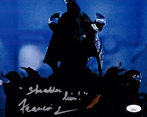 FRANCOIS CHAU Signed SHREDDER TEENAGE MUTANT NINJA TURTLES 8x10 Photo JSA COA - Picture 1 of 2