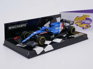 Minichamps 417210114 # Alpine F1 A521 Nr.14 Bahrain GP 2021 Fernando Alonso 1:43 - Picture 1 of 3