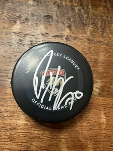 Patric Hornqvist Signed Florida Panthers Game Puck PSA DNA Coa Autographed - Picture 1 of 4