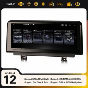 10,25" IPS Android 13 Autoradio 64Go Navi 8-Cœur CarPlay BMW F20 F21 F22 F23 NBT - Imagen 1 de 24