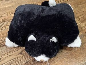 EUC Big Black Cat My Pillow Pet Original 18”