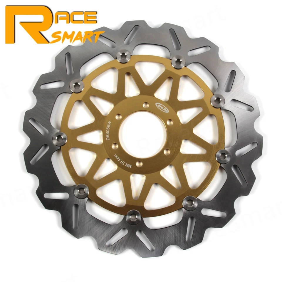 1 peça rotor de disco de freio dianteiro para Aprilia Tuono 125 2003-2007 Pegaso 650 2005-2009 - Imagem 1 de 4