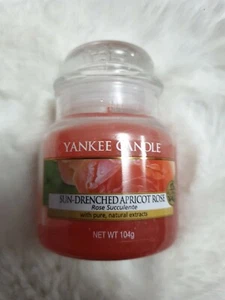 Yankee Candle Small Jar. Sun-Drenched Apricot Rose. Brand New and Unused. - Picture 1 of 1