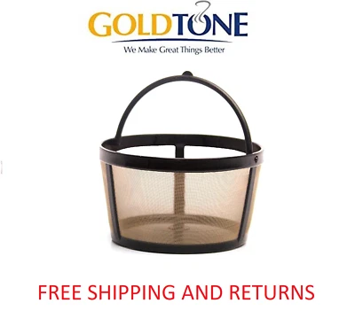 GOLDTONE Reusable 4 Cup Basket for Mr. Coffee Machines, Replacement Coffee Filter