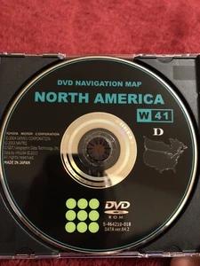 Toyota Prius 2004-2005 Navigation Map Dvd Cd DATA ver.04.2 W41❇️ - Picture 1 of 10