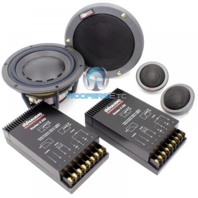 DYNAUDIO ESOTEC SYSTEM 222 5.75" COMPONENT CAR SPEAKERS TWEETERS CROSSOVERS NEW - Image 1 of 4