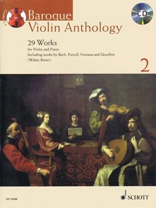 Baroque Violin Anthology 29 Works for Violin and Piano Volume 2 Book 049044448 - Picture 1 of 1