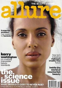 Allure Magazine Kerry Washington Cruelty Free Makeup Counterfeit Beauty Bacteria - Picture 1 of 6