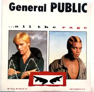 GENERAL PUBLIC - All the Rage - Vinyl LP 1984 1st SP-70046 IRS Shrink Lyrics - Picture 1 of 8