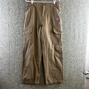 Coogi Youth Cargo Pants 20 31X30 Beige Skater Baggy Y2K Streetwear - Picture 1 of 10
