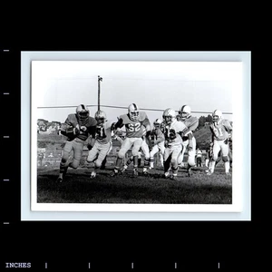 Old Vintage Photo FOOTBALL PLAYERS ON FIELD - Picture 1 of 2
