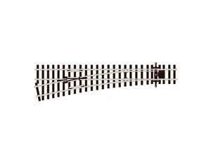 SL-U1552 Peco Streamline HO Scale Code 70 Turnout, Medium Radius, Left Hand - Picture 1 of 1