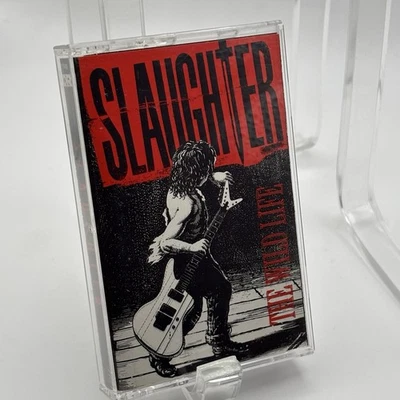SLAUGHTER The Wild Life 1992 Cassette Tape - Tested & Plays Great - Image 1 of 4