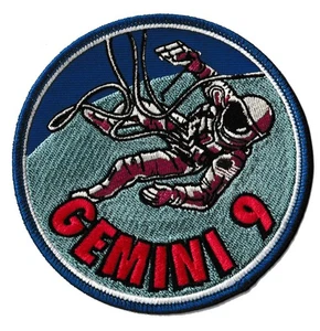 Kellogg's cereal premium NASA Gemini 9 embroidered space patch - Picture 1 of 1