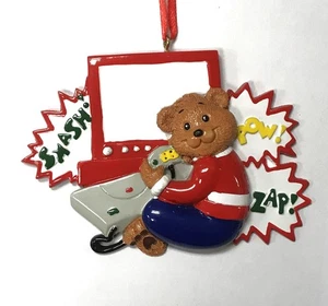 Personalisierter Christbaumschmuck "PLAYSTATION" mit Geschenktüte - Bild 1 von 4